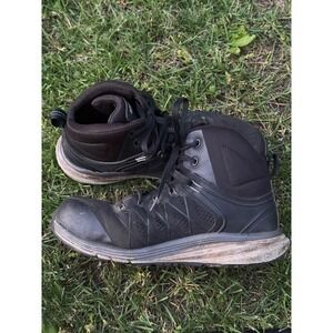 KEEN Utility KonnectFit Mens 10EE Black Work Boots ASTM F2413-18 EH Safety Toe